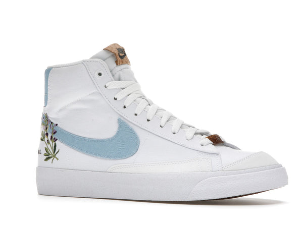 Nike Blazer Mid 77 Blanc Indigo