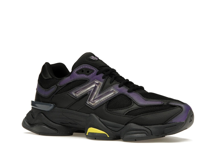 New Balance 9060 Mowalola Burglarwear Noir Violet Jaune