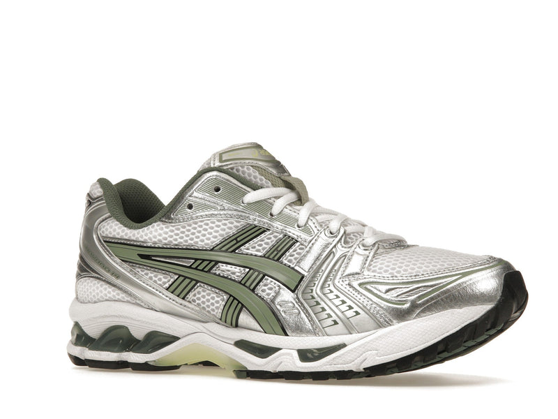 ASICS Gel-Kayano 14 Weiß Reines Silber Schiefergrau Salbei