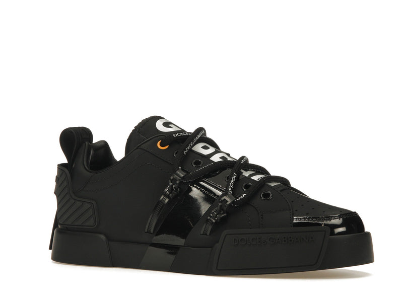 Dolce &amp; Gabbana Portofino Strapped Schwarz Weiß