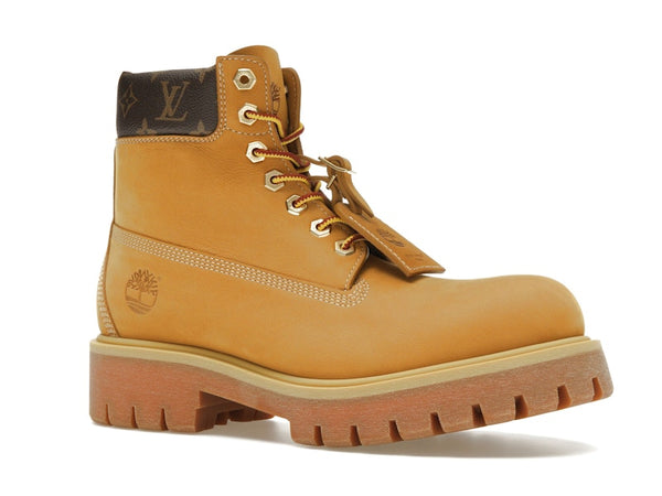 Bottines Louis Vuitton Timberland 6 pouces Blé 