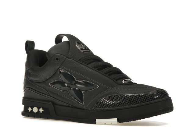 Baskets de skate Louis Vuitton LV noires 