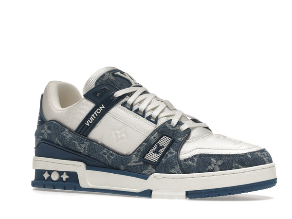Louis Vuitton LV Trainer Monogram Denim Blanc Bleu