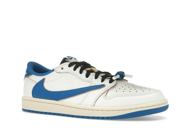 Jordan 1 Retro Low OG SP Fragment x Travis Scott Sail Military Blue