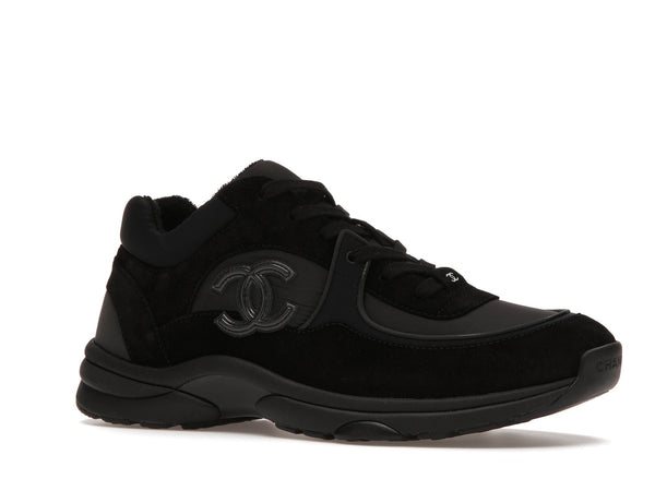 Chanel Low-Top-Sneaker Schwarz