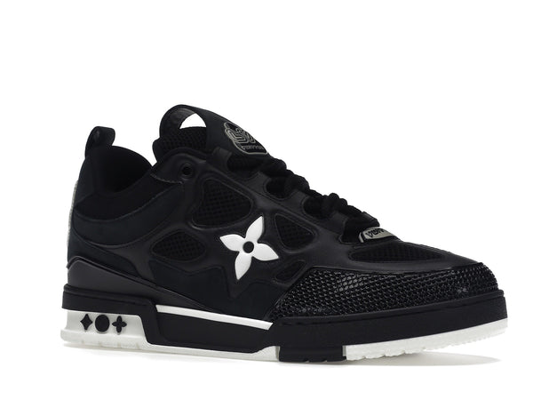 Baskets de skate Louis Vuitton LV Noir Blanc