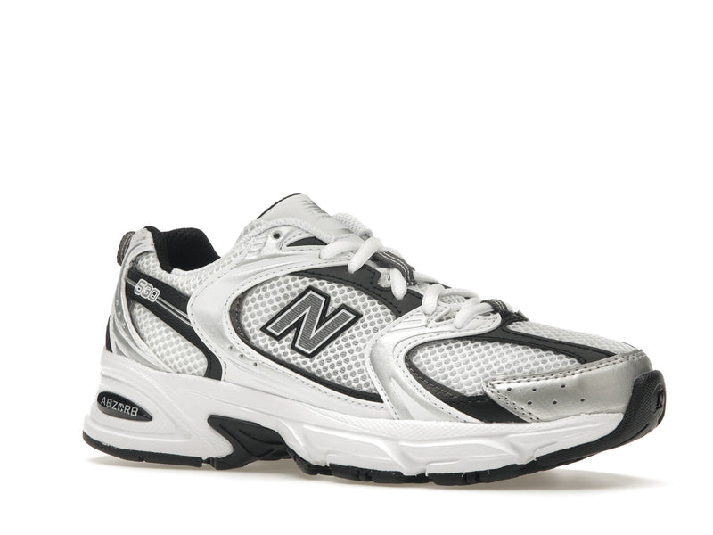 New Balance 530 Blanc Argent Métallisé Noir