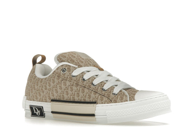 Baskets basses Dior B23 Skater beiges en jacquard Dior Oblique