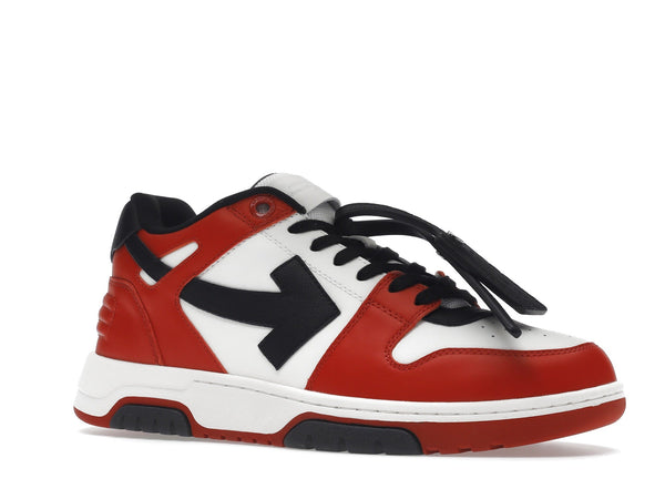 OFF-WHITE Out Of Office OOO Baskets Basses Noir Blanc Rouge 