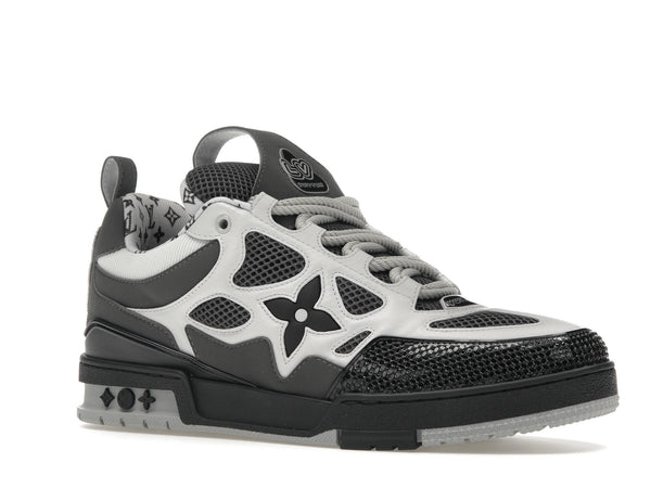 Baskets de skate Louis Vuitton LV Gris Blanc