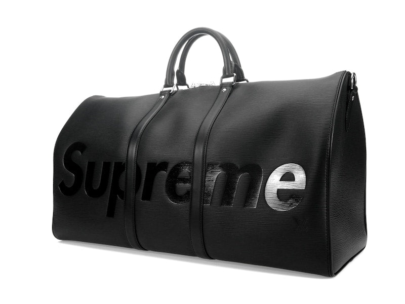 Louis Vuitton x Supreme Keepall Bandouliere Epi 55 Noir 