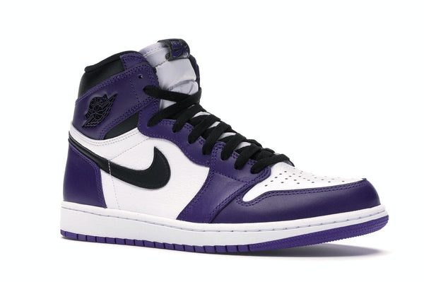 Jordan 1 Retro High Court Violet Blanc
