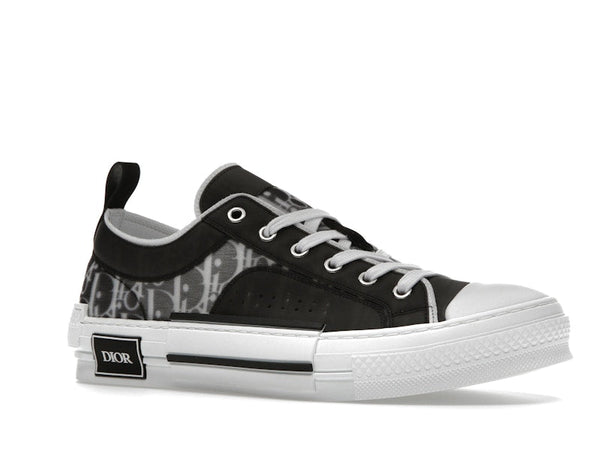 Dior B23 Low Noir Blanc Oblique