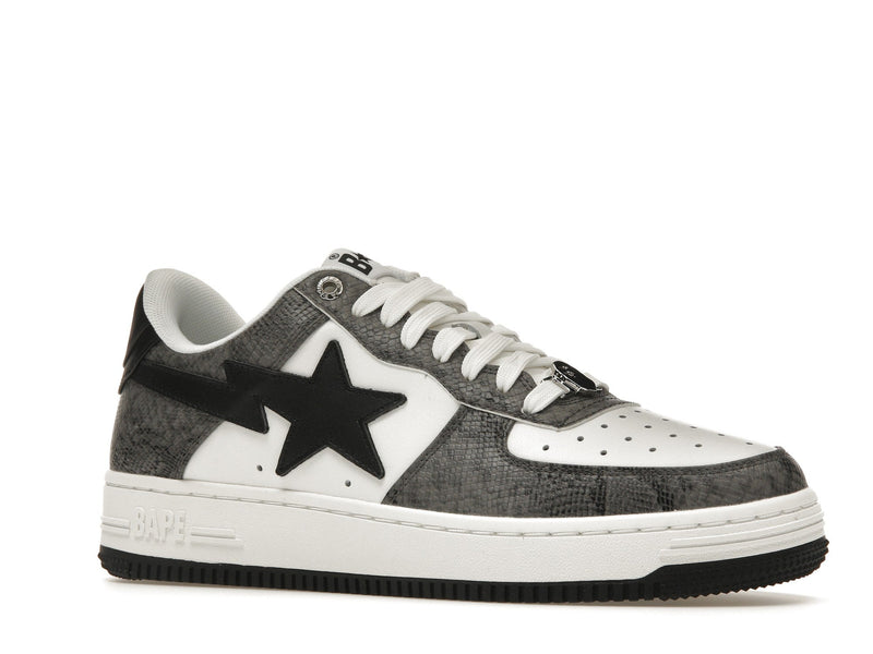 A Bathing Ape Bape Sta Snake Skin Noir