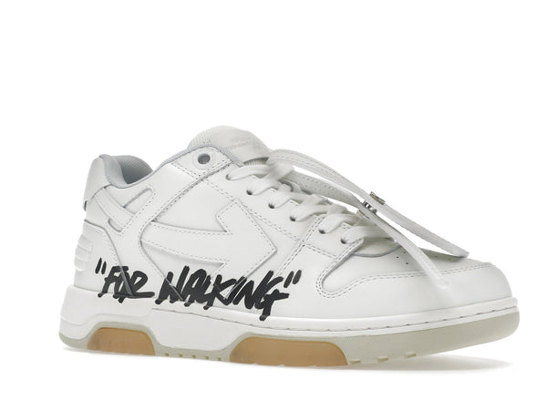 OFF-WHITE Out Of Office OOO Baskets basses pour la marche Blanc Noir 