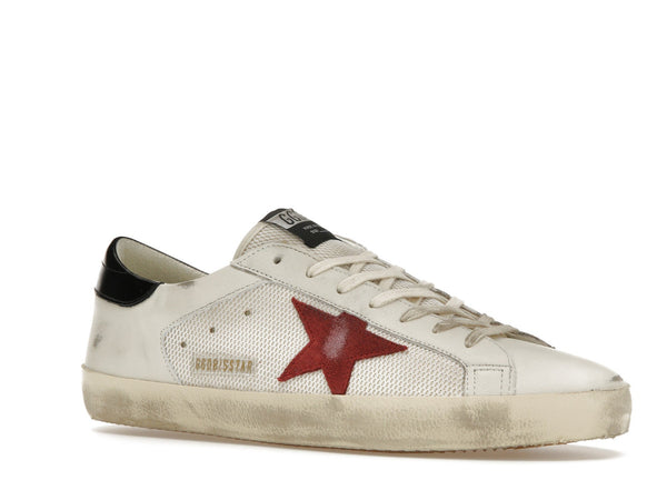 Golden Goose Super-Star Blanc Rouge Noir