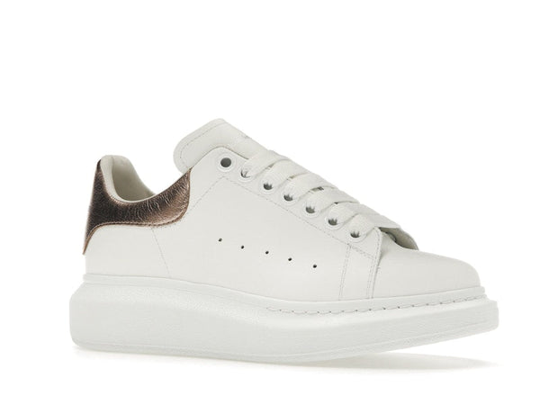 Alexander McQueen Übergroßes Weiß Roségold