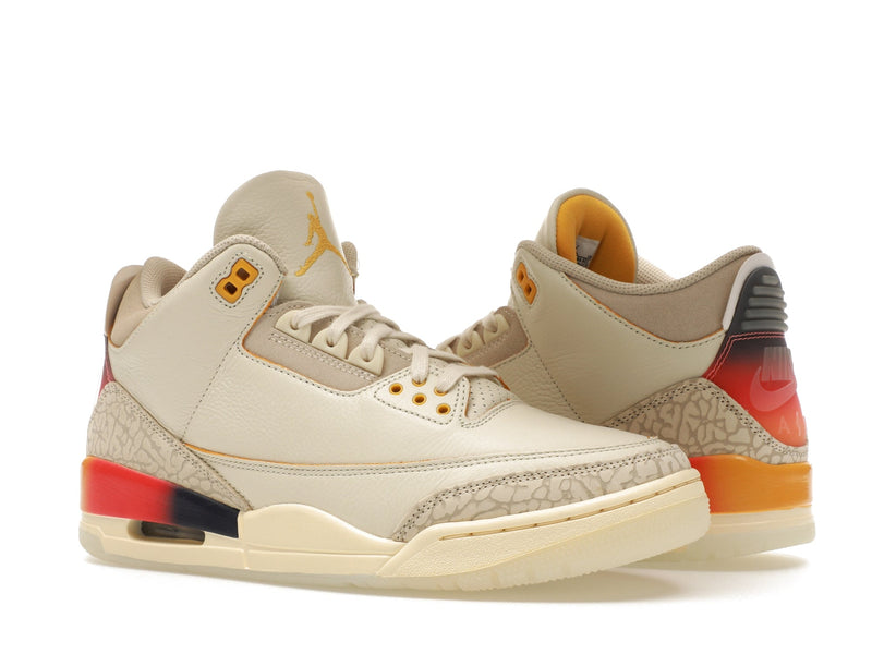 Jordan 3 Retro SP J Balvin Medellín Coucher de soleil