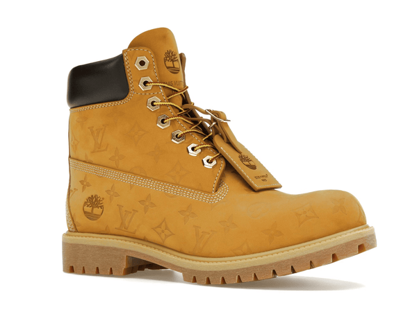 Bottines Louis Vuitton Timberland 6 pouces Monogram blé