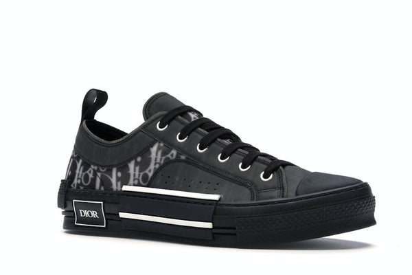 Dior B23 Low Top Canvas Oblique Noir