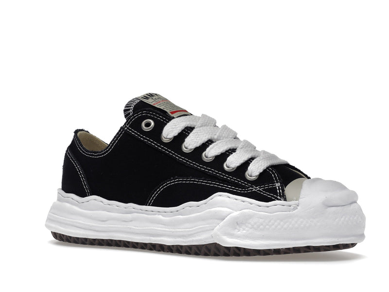 Maison Mihara Yasuhiro Hank OG Sole Canvas Low Schwarz