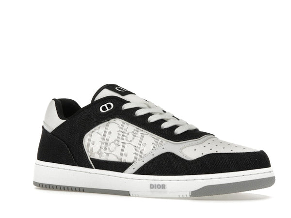 Dior B27 Low Blanc Noir Denim