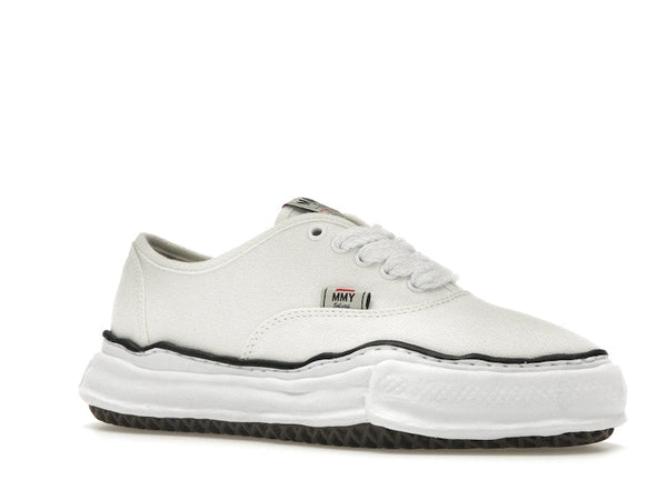 Maison Mihara Yasuhiro Baker OG Sole Canvas Low Blanc
