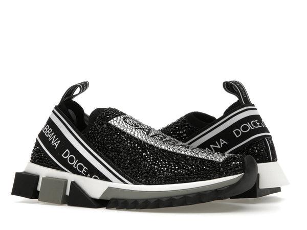 Dolce &amp; Gabbana Sorrento Slip On Noir Cristal