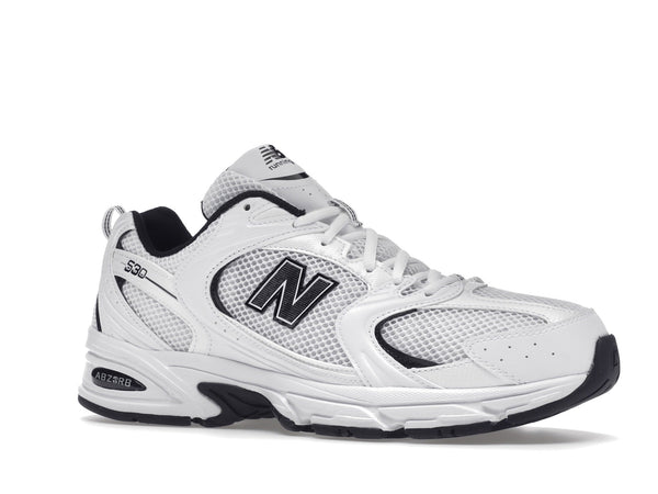 Détails de la New Balance 530 Blanc Noir