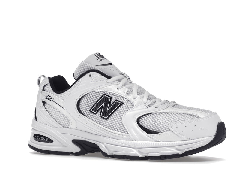 Détails de la New Balance 530 Blanc Noir