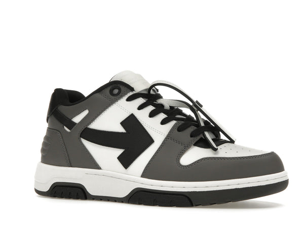 OFF-WHITE Out Of Office OOO Baskets basses Gris foncé Noir 