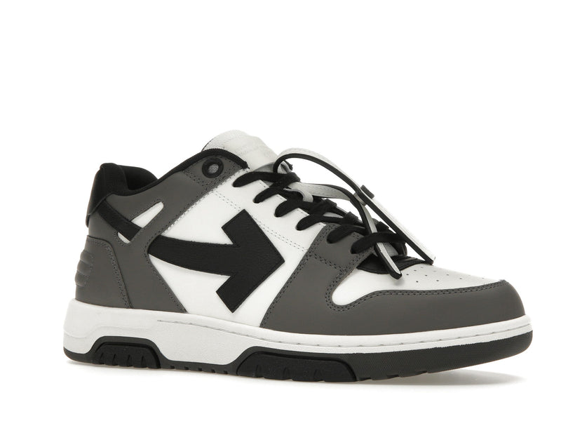 OFF-WHITE Out Of Office OOO Baskets basses Gris foncé Noir 