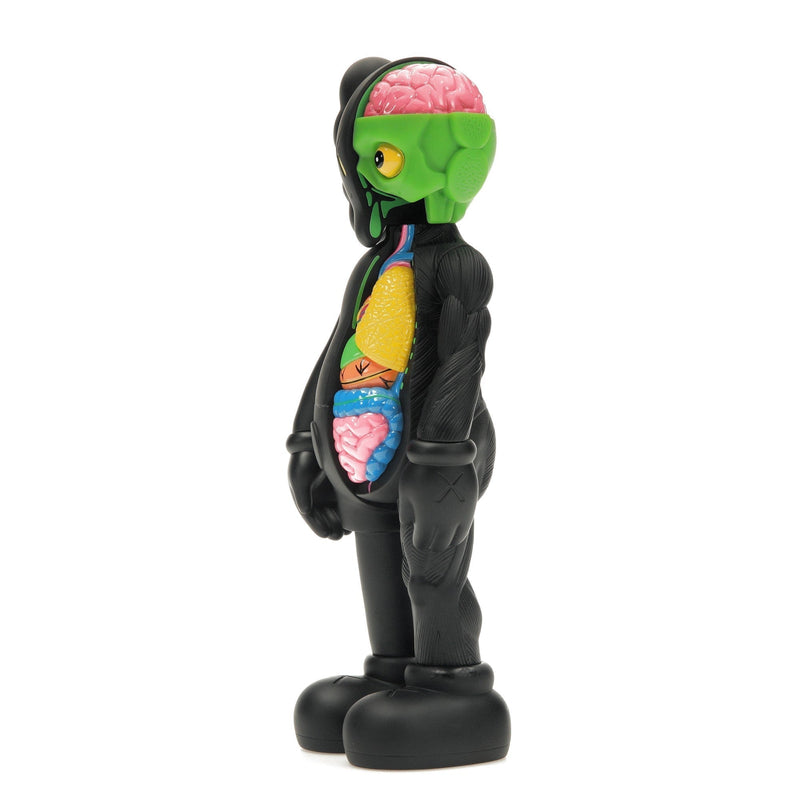 Figurine en vinyle KAWS Companion Flayed Open Edition noire