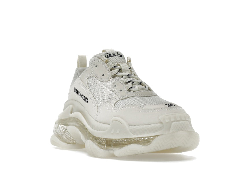 Balenciaga Triple S Clear Sole Beige Clair (Femme)