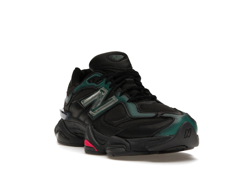 New Balance 9060 Mowalola Burglarwear Noir Bleu Sarcelle Rose 