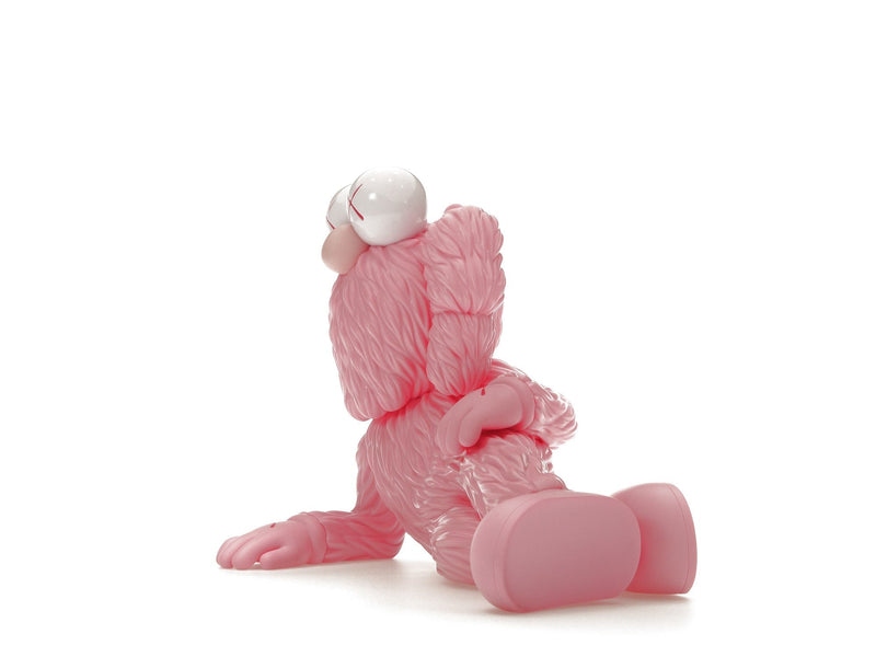 Figurine en vinyle KAWS TIME OFF rose
