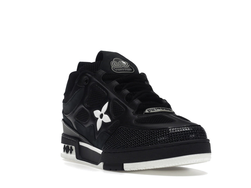 Baskets de skate Louis Vuitton LV Noir Blanc