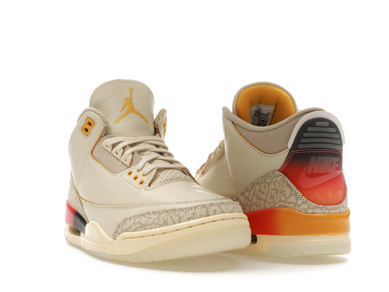 Jordan 3 Retro SP J Balvin Medellín Coucher de soleil