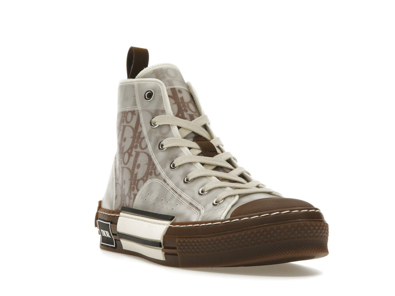 Dior B23 High Top Café Blanc Dior Oblique
