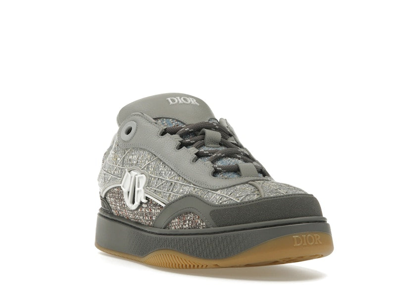 Dior B9S Skater Tweed Gris Foncé Bleu