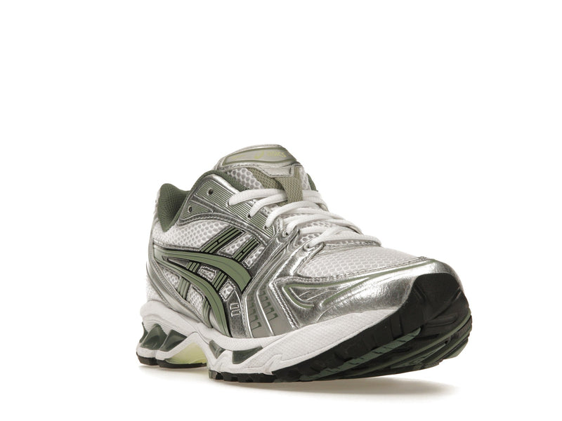 ASICS Gel-Kayano 14 Weiß Reines Silber Schiefergrau Salbei
