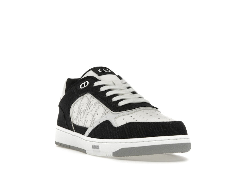 Dior B27 Low Blanc Noir Denim