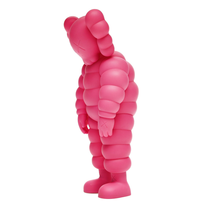 Figurine en vinyle KAWS What Party rose