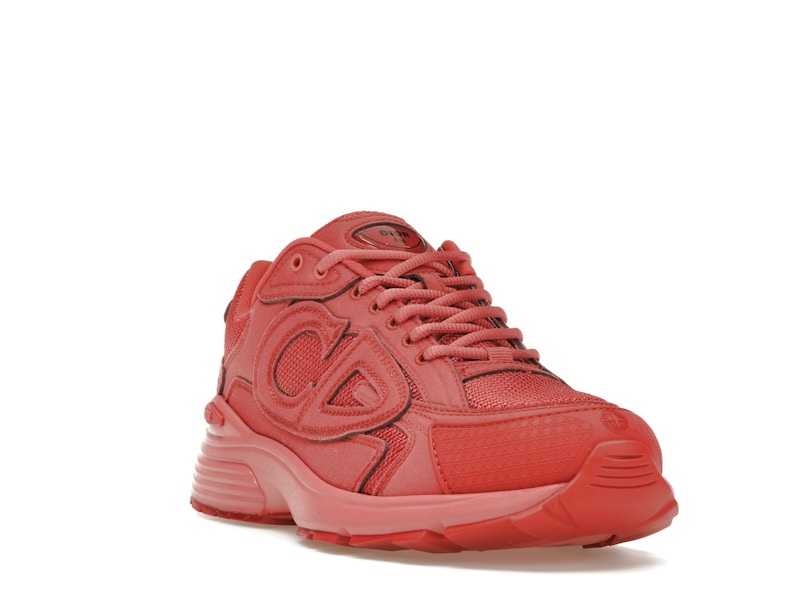 Baskets Dior x Stone Island B30 Rouge