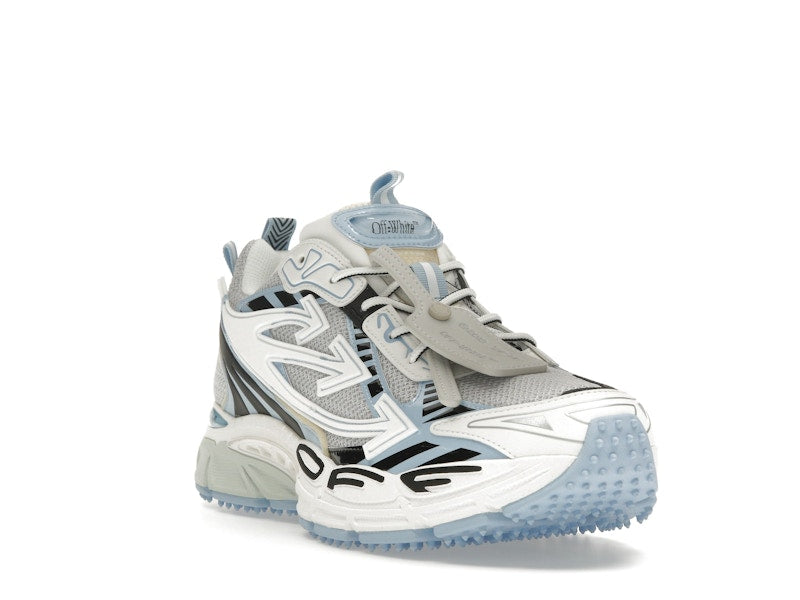 OFF-WHITE Be Right Back Blanc Bleu Clair 