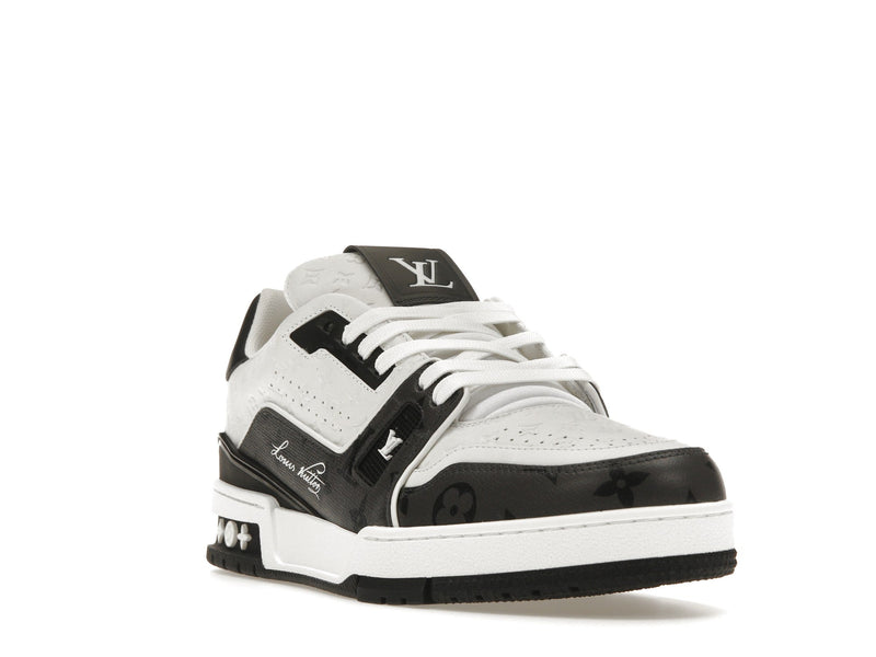 Baskets Louis Vuitton LV #54 Noir Blanc 