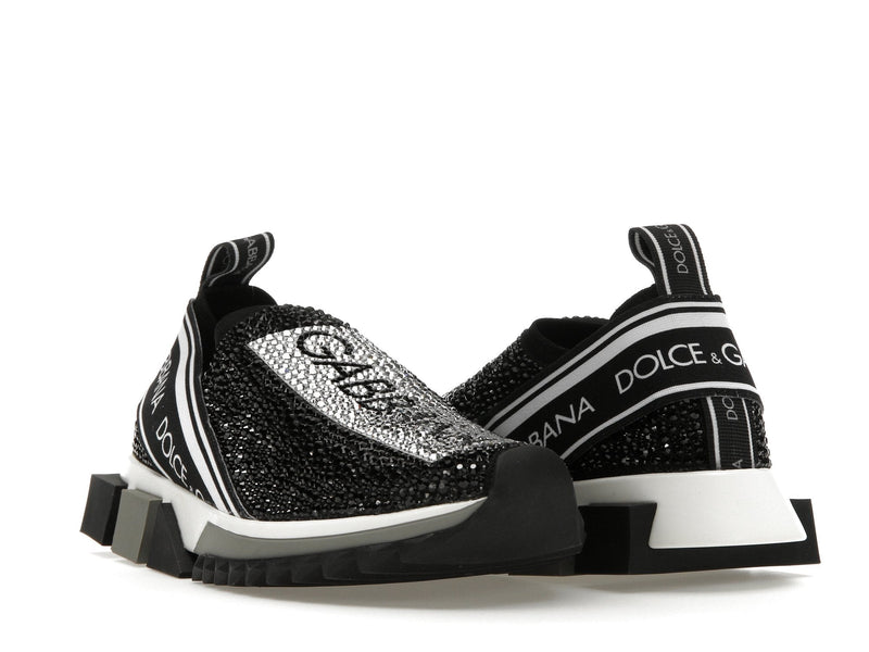 Dolce &amp; Gabbana Sorrento Slip On Noir Cristal