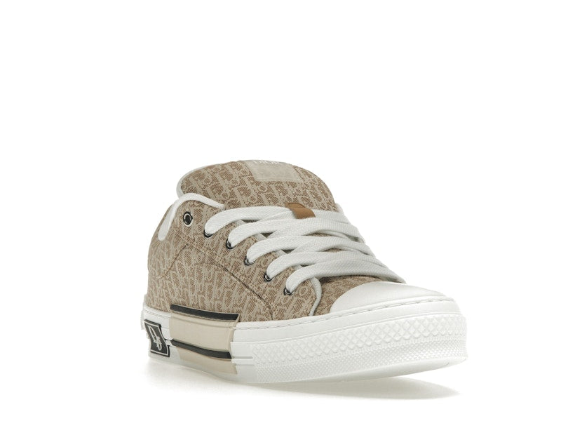 Baskets basses Dior B23 Skater beiges en jacquard Dior Oblique