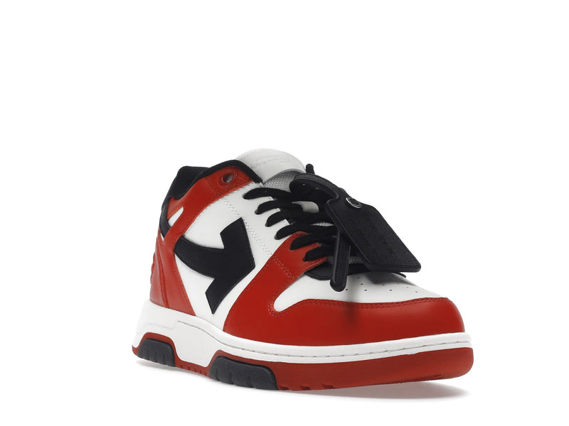 OFF-WHITE Out Of Office OOO Baskets Basses Noir Blanc Rouge 