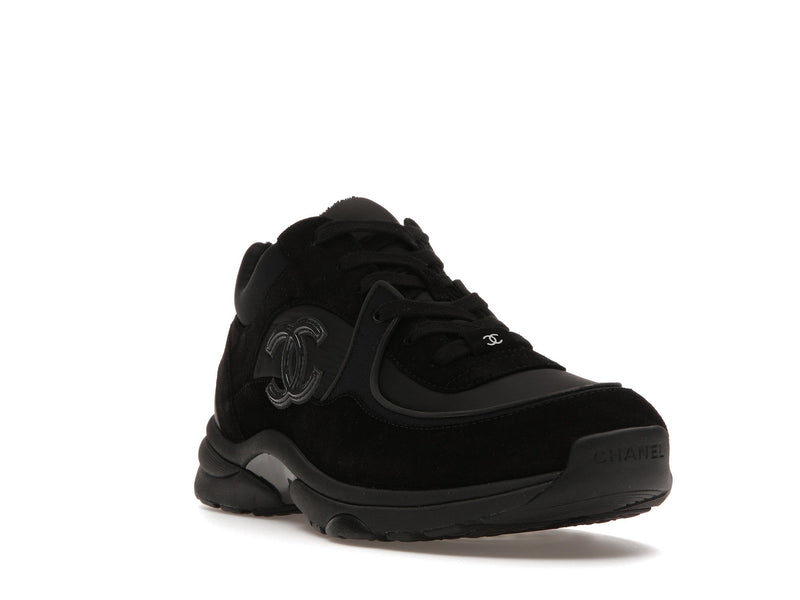 Chanel Low-Top-Sneaker Schwarz